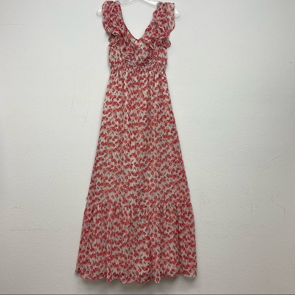 LC Lauren Conrad Dresses & Skirts - Lauren Conrad Maxi Dress Boho Cherry Print…